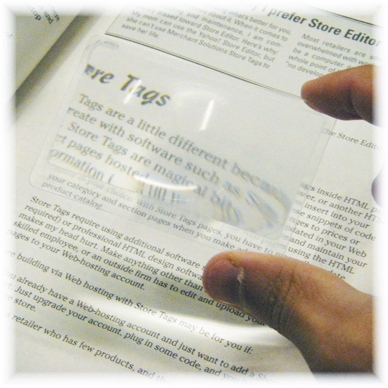 yueton Pack of 12 Credit Card Sized Magnifying Lenses, Wallet Magnifiers 3X Lenses - Image 4